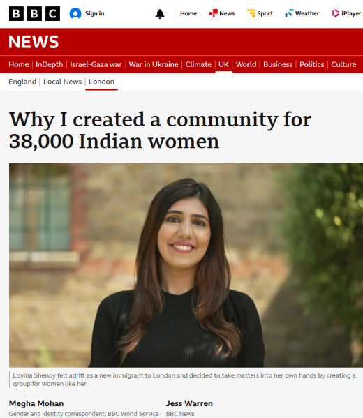BBC Lovina Shenoy